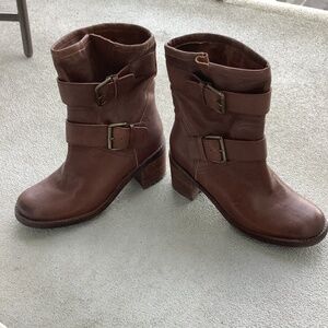 Sam Edelman Brown Ankle Boots